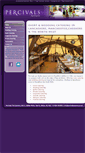 Mobile Screenshot of percivalscaterers.co.uk